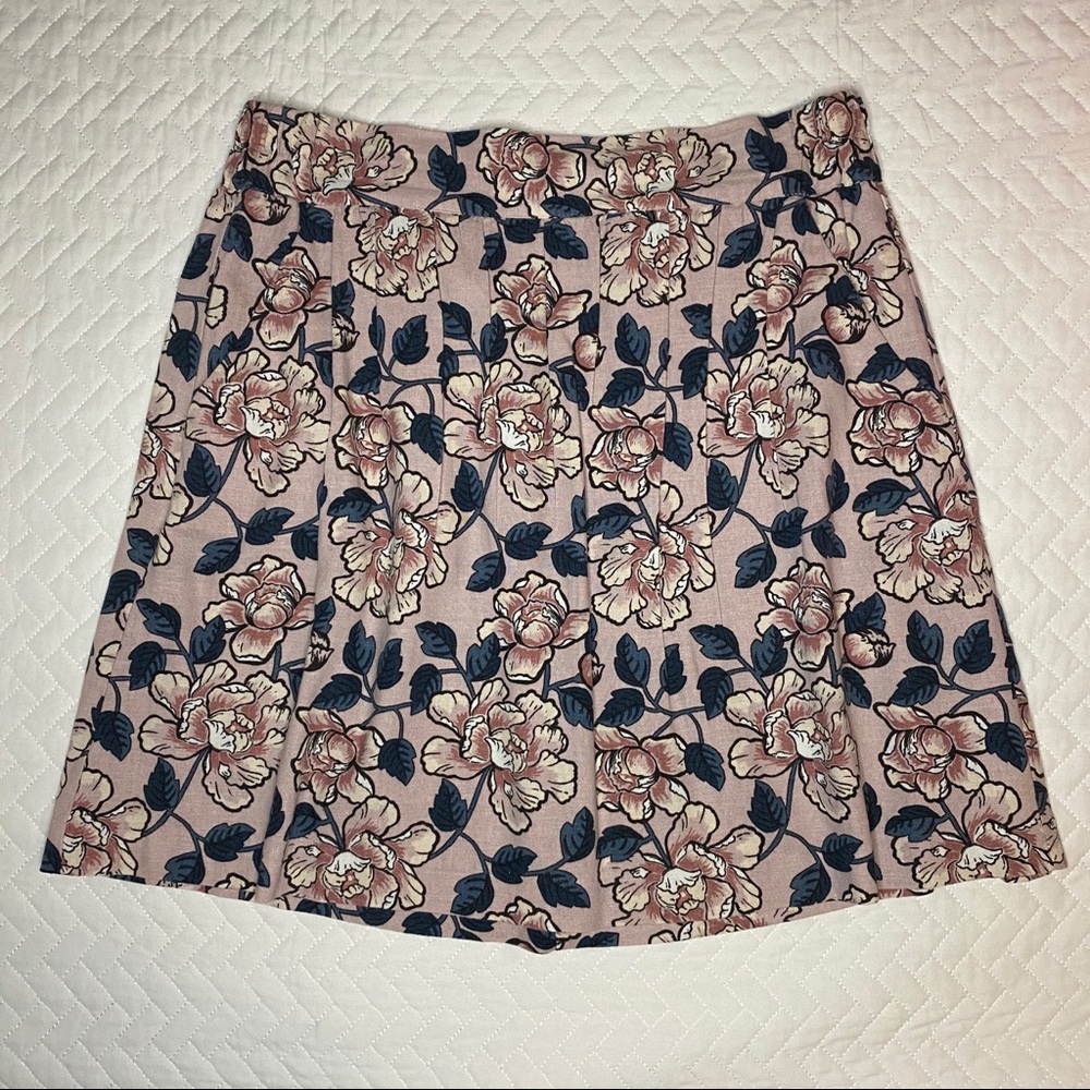 LOFT Floral Skirt